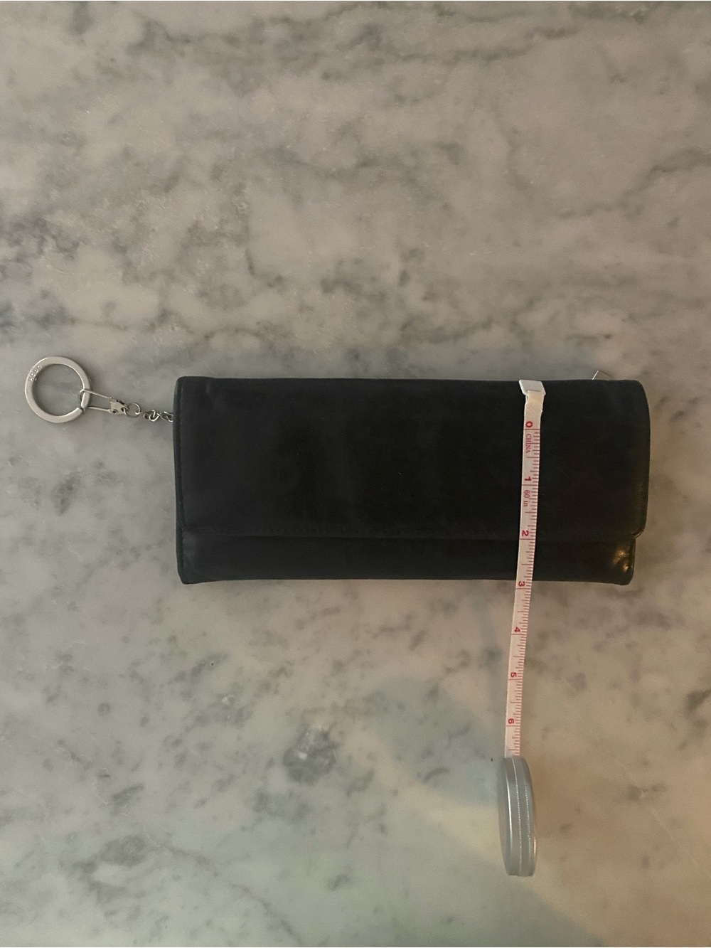 HOBO Black Leather Keyring Wallet Organizer - Picture 10 of 12
